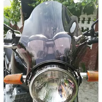 Лобовое стекло Ветер Экран для 1997-2006 Kawasaki ZR-7 750 F S ER-5 ER 500 A, B, C, D, Твистер фар боковой монтажный кронштейн