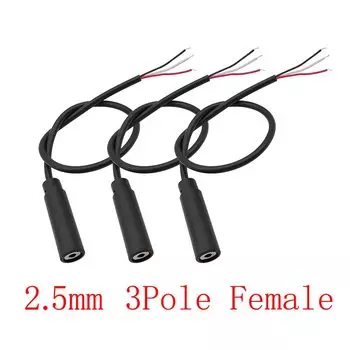 LOCHEUK 2.5мм/3.5мм Аудиоразъемы 3шт