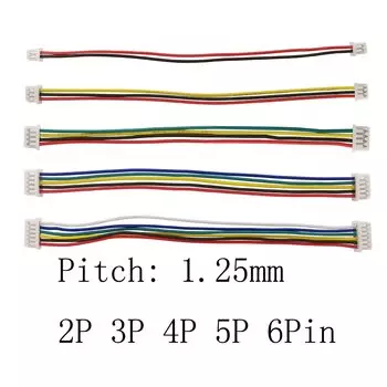 LOCHEUK JST 1.25mm разъем 2P 3P 4P 5P 6Pin