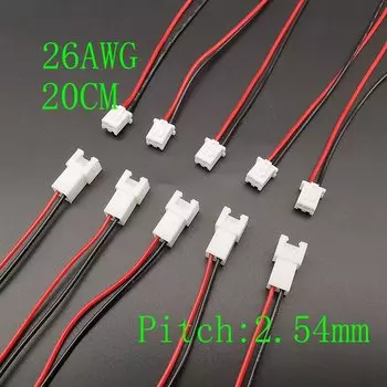 LOCHEUK разъемы JST 2-контактные 5/10 пар