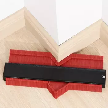 Замок более широкого контура манометр инструмент для профилирования краев из сплава измерительная линейка для дерева манометр для ламината плитки Meethulp