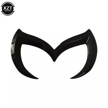 Логотип автомобиля, металлическая наклейка в форме летучей мыши, модифицированный логотип автомобиля, подходит для серии Mazda, украшение автомобиля