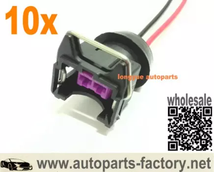 Longyue 10 шт. EV1 Minitimer Jetronic инжекторный разъем для Bosch Volvo BMW Mitsubishi Honda Ford