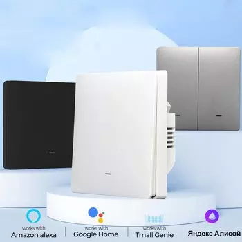 Lonsonho Умный выключатель Wi-Fi с Алисой