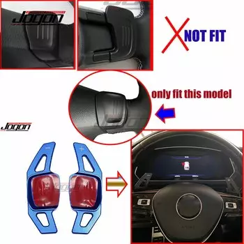 Лопатка переключения передач для Volkswagen Golf 7 Alltrack MK7 Passat B8 VW Variant Tiguan Jetta MK6 Автомобильное рулевое колесо DSG Расширение переключения передач