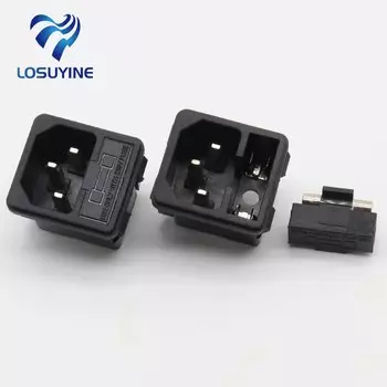 LOSUYINE IEC320 C14 штекерные розетки, 5 шт.