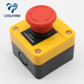 LOSUYINE Красный аварийный выключатель 1NO+1NC