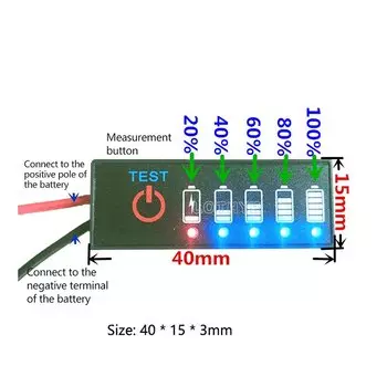 LOTHYE Тестер емкости литиевых батарей 18650