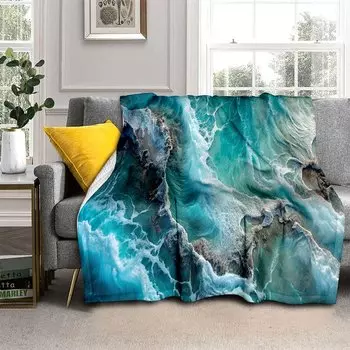 LOUSIDREAM 3D одеяло с изображением природы полиэстер/хлопок