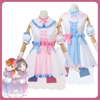 LoveLive Superstar Liella! Костюмы для косплея с крошечными звездами Shibuya Kanon Tang Keke косплей платье Женский танцевальный костюм на заказ