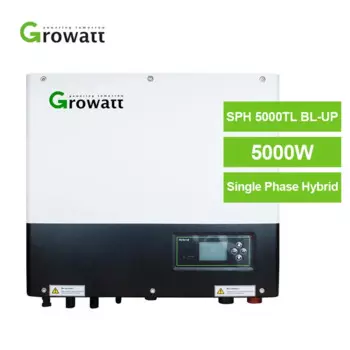 Низкая цена Growatt Sph 5000Tl Bl Up 5Kw Hybrid 2 Mppts Солнечный инвертор с контроллером заряда Mppt