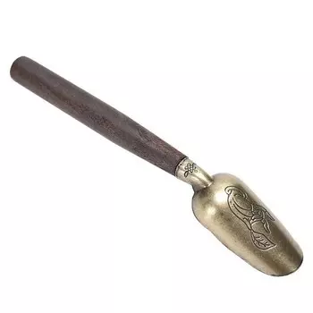 Ложка для чая LINSBAYWU черная деревянная