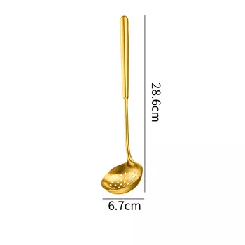 Ложка для супа MEXQCH из нержавеющей стали 304