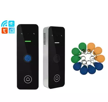 LPSECURITY Видеодомофон TuyaSmart с датчиком отпечатков пальцев
