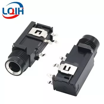 LQIH 6.35 мм разъём для микрофона 5 шт