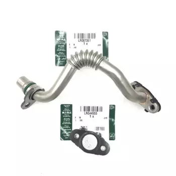 LR 044555 LR 087351 LR 013235 Модифицированная сливная труба турбомасла с пустой заглушкой для Range Rover RR Sport Velar Discovery