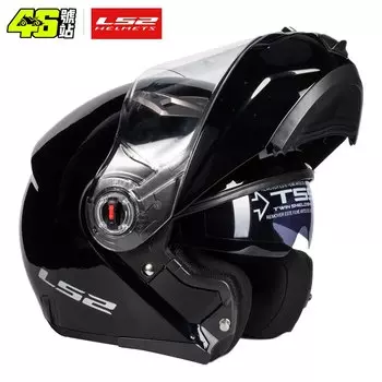 LS2 FF370 Всесезонный мотоциклетный шлем с двумя линзами и противотуманным покрытием для мужчин и женщин ECE