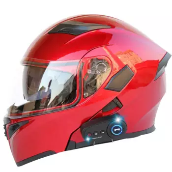 Ls2 модульный шлем разных размеров для красного мотоциклетного шлема Smart Bluetooth в продаже
