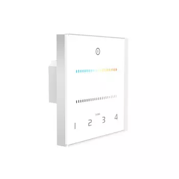 LTECH Led 0-10V CCT Настраиваемый белый диммер 2CH 86 мм Настенная сенсорная/ручка CT Панель RF Дистанционный беспроводной контроллер затемнения CCT