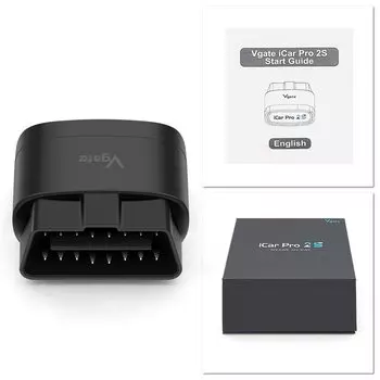Лучшая цена Vgate iCar Pro 2S Bluetooth 5,3 OBD2 сканер автоматический SCAN ELM327 диагностический инструмент OBDII диагностика для iOS/Android/Windows