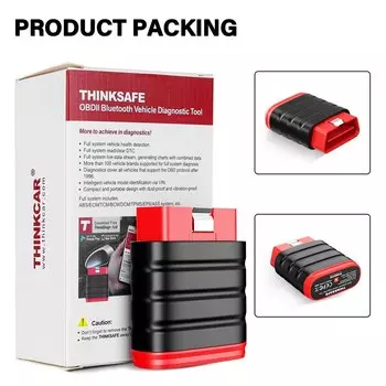 Лучший сканер THINKCAR ThinkSafe OBD2 Bluetooth, считыватель кодов OBD, полная система 5, сброс, автоматический автомобильный диагностический инструмент PK Thinkdiag