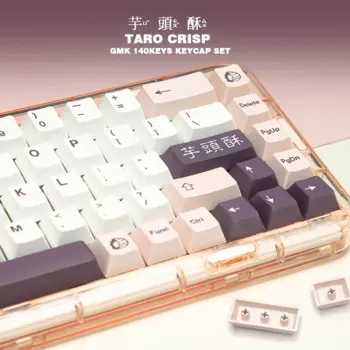 Lucky Taro Crisp 140 клавиш / Комплект PBT Клавиша DYE - SUB DIY Настройка клавиш Cherry Profile MX Switch Игры Механическая клавиатура