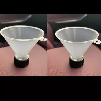 Lucullan 28 мм наполнительная резьбовая воронка - поворотная пустая распылительная бутылка, заправка жидких масел, порошки для домашнего детализации автомобиля