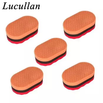 Lucullan 3-цветный универсальный аппликатор для пены с одной стороны для полировки, других для нанесения воска или полировки