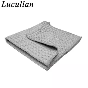 Lucullan 40x40см 400GSM 3D полое сетчатое вафельное переплетение Сушильное полотенце из микрофибры