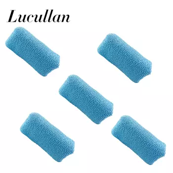Lucullan 9 см синий базовый аппликатор из микрофибры для вощения нанокерамической губки для покрытия