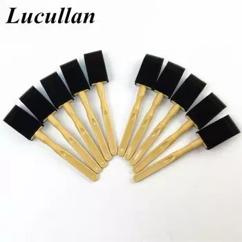 Lucullan брендовая мини-автомобильная щетка для вентиляции кондиционера, очиститель решетки автомобиля, губчатая щетка для автодетализации