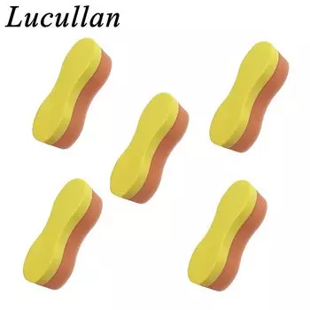 Lucullan Mini 8-образная автомобильная маленькая пластиковая отделка, резиновая виниловая керамическая губка для покрытия