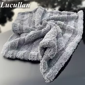 Lucullan New Launch Premium Special Hybird Twist Loop 70/30 Смесь 900GSM Сушильное полотенце из микрофибры