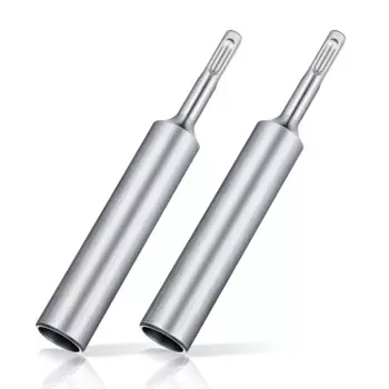 LUDA 2 шт. отвертка для заземляющих стержней для заземляющего стержня 5/8 дюйма и 3/4 дюйма, сверхмощные ударные сверла 1 дюйм/25 мм, диаметр хвостовика