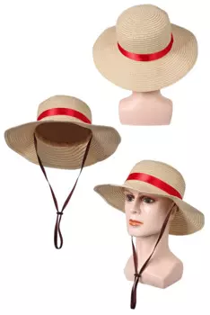 Luffy Косплей тканые парусные шляпы для мальчиков Кепка для костюма аксессуары реквизит для взрослых мужчин Хэллоуин Карнавал ролевые игры наряд подарки