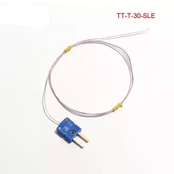 Термопара LUJINXUN T-типа TT-T-30/36-SLE, высокотемпературный кабель для измерения температуры из ПТФЭ с вилкой, 1 шт.