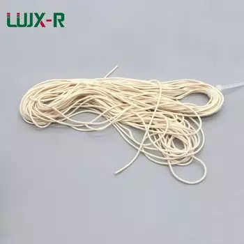 Уплотнительная лента из вспененного силикона LUJX-R, силикон шнур из губки, Круглый Твердый пенообразующий шнур VMQ, диаметр 1/2/3/1/4/4/5/6/7/8/9/10/11/12-30
