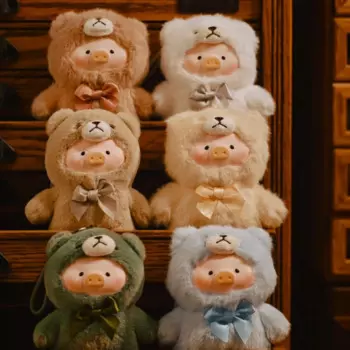 Lulu свинья винтажная коллекционная игрушка Тедди искусственные игрушки Аниме фигурки женская модель сюрприз детский подарок