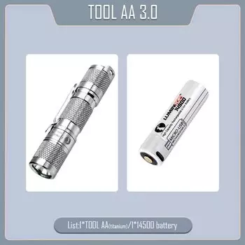 LUMINTOP AA 3.0 титановый фонарь 900 люмен