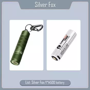 LUMINTOP EDC фонарь серебристый