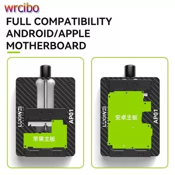 LUOWEI LW-AP01 зажим для материнской платы из углеродного волокна, устойчивый к коррозии при высоких температурах для ремонта телефонов iPhone, Android