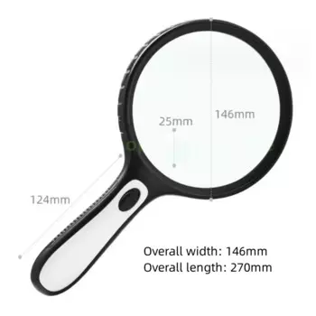 Лупа abay 145 мм 500X