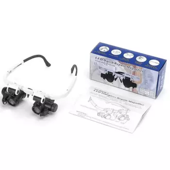 Лупа xinxiang 8x 15x 23x со светодиодом