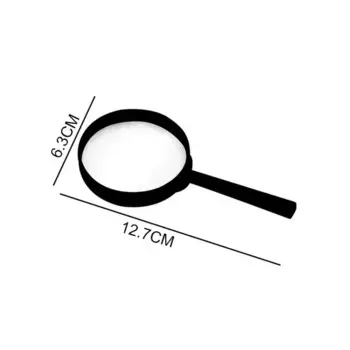 Лупы MOONBIFFY 3x, пластиковые, черные/красные/оранжевые/желтые/зеленые/синие/розовые