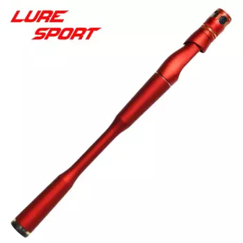 LureSport 26 см Красная резиновая краска углеродная рукоятка HDS набор катушек для сиденья стержень строительный компонент Ручка Ремонт стержня DIY