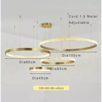 Люстра DUTRIEUX FM89085-101 алюминиевая, акриловая, LED, 220В