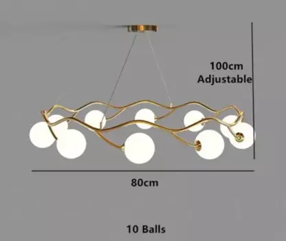 Люстра IWP белая 110В