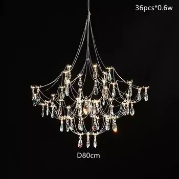 Люстра Li Xiaohui светодиодная хрустальная