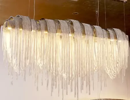 Люстра LOVING LAMPA Атлантис алюминиевая подвесная