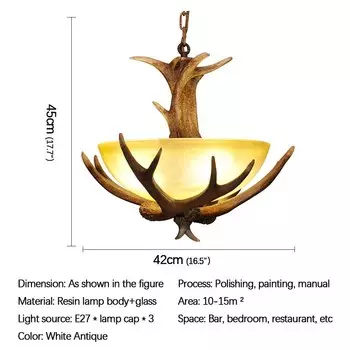 Люстра OULALA в виде оленьих рогов